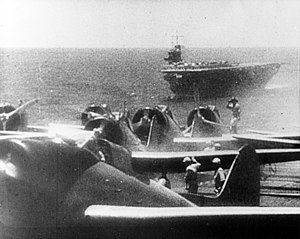 Aerei Giapponesi delle Portarei Sōryū e Hiryū pronti al decollo per Pearl Harbor - コピー